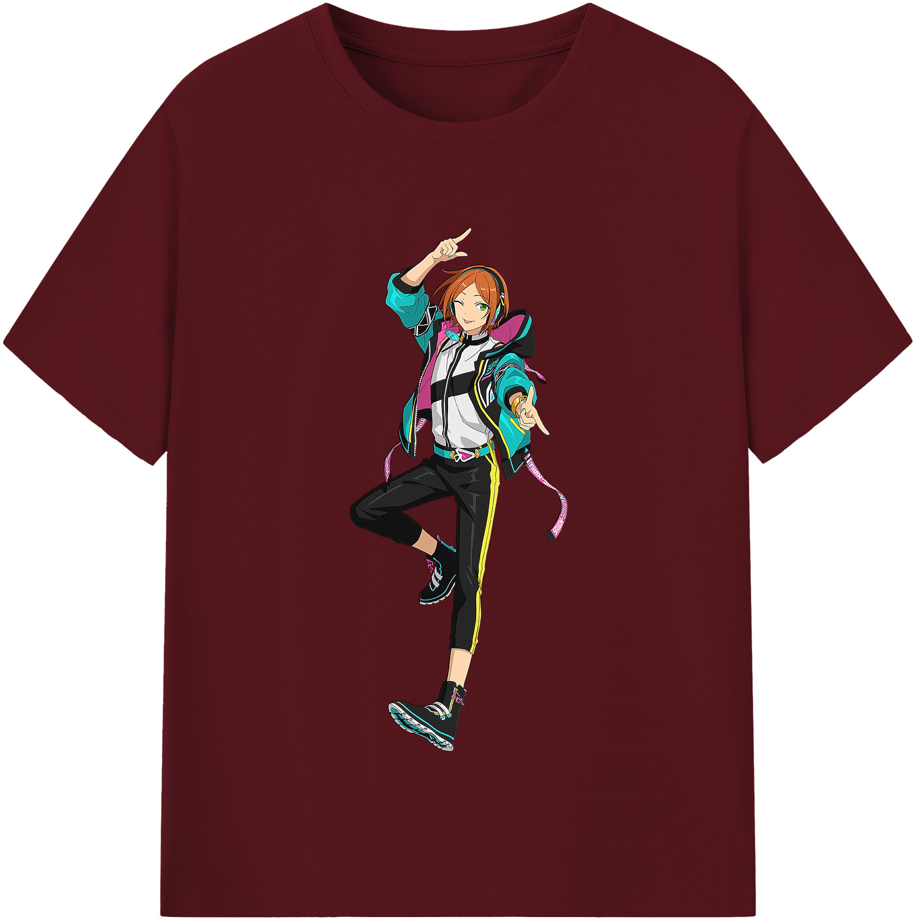 （画像用） あんさんぶるスターズ! Ensemble Stars 綿100％半袖Tシャツ（フロントプリント）